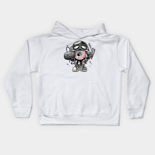 Boxing Monster Graffiti Street Art Kids Hoodie